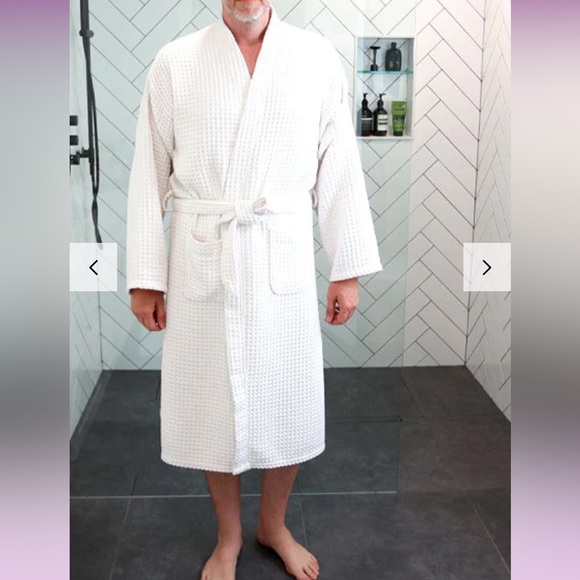 Maker’s Clean Other - Maker’s Clean WAFFLE WEAVE BATHROBE Unisex Brand new size L/XL luxury Spa